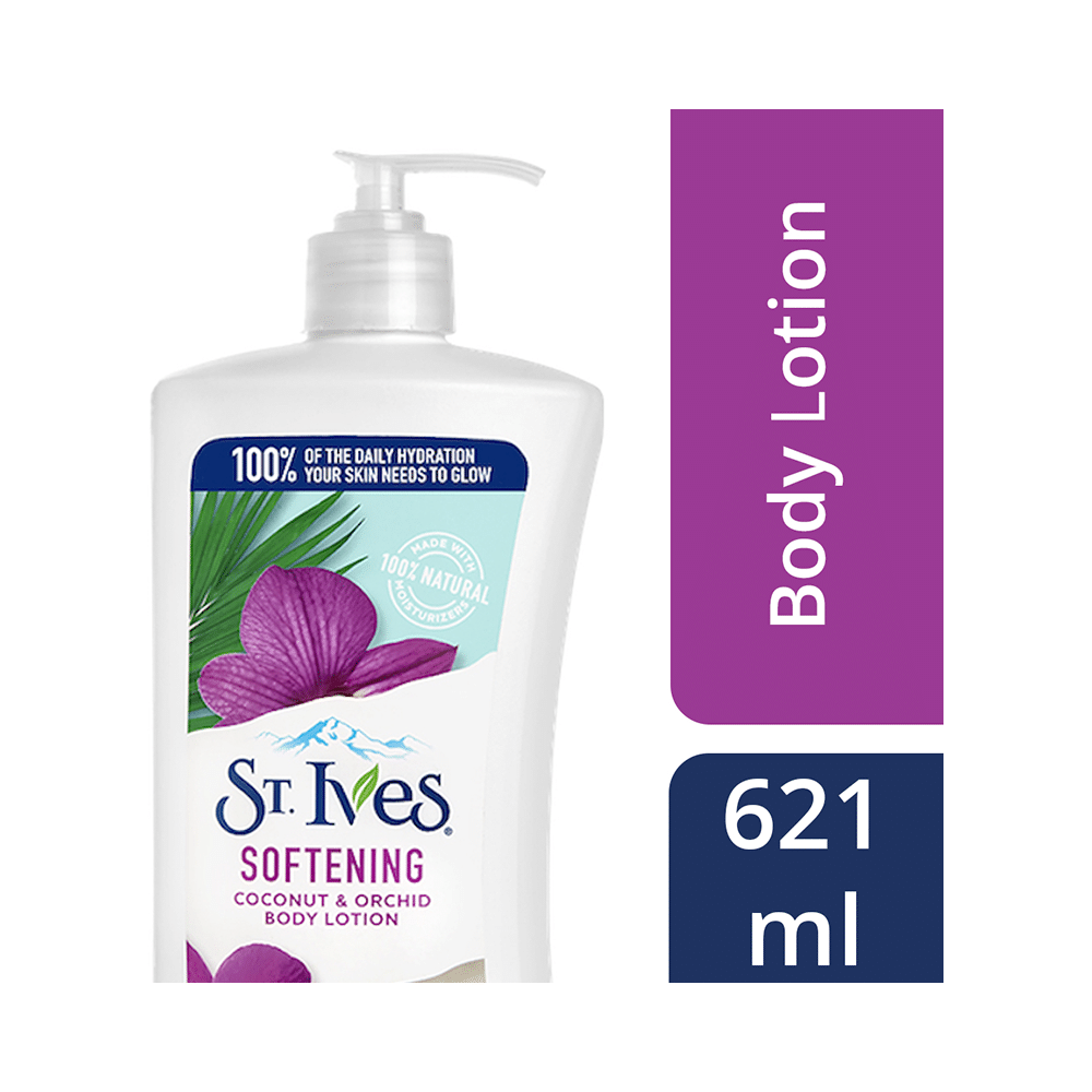 St. Ives Softening Coconut & Orchid Body Lotion - Image 3
