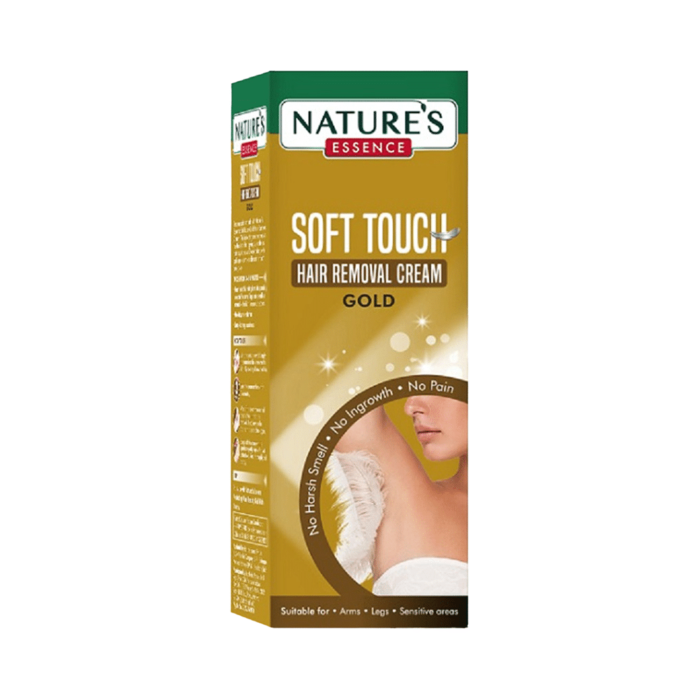 Nature's Essence Soft Touch Hair Removal Cream Gold - Image 1