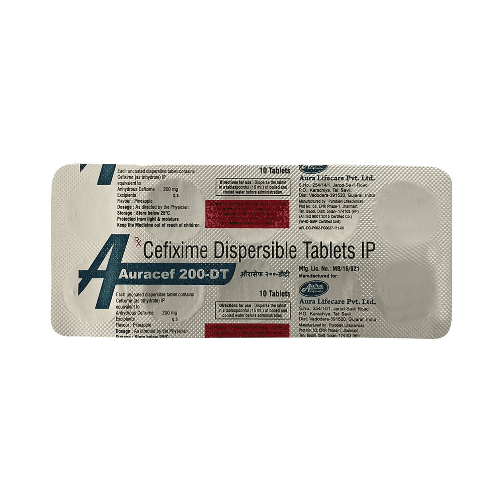 Auracef 200-DT Tablet - Image 3