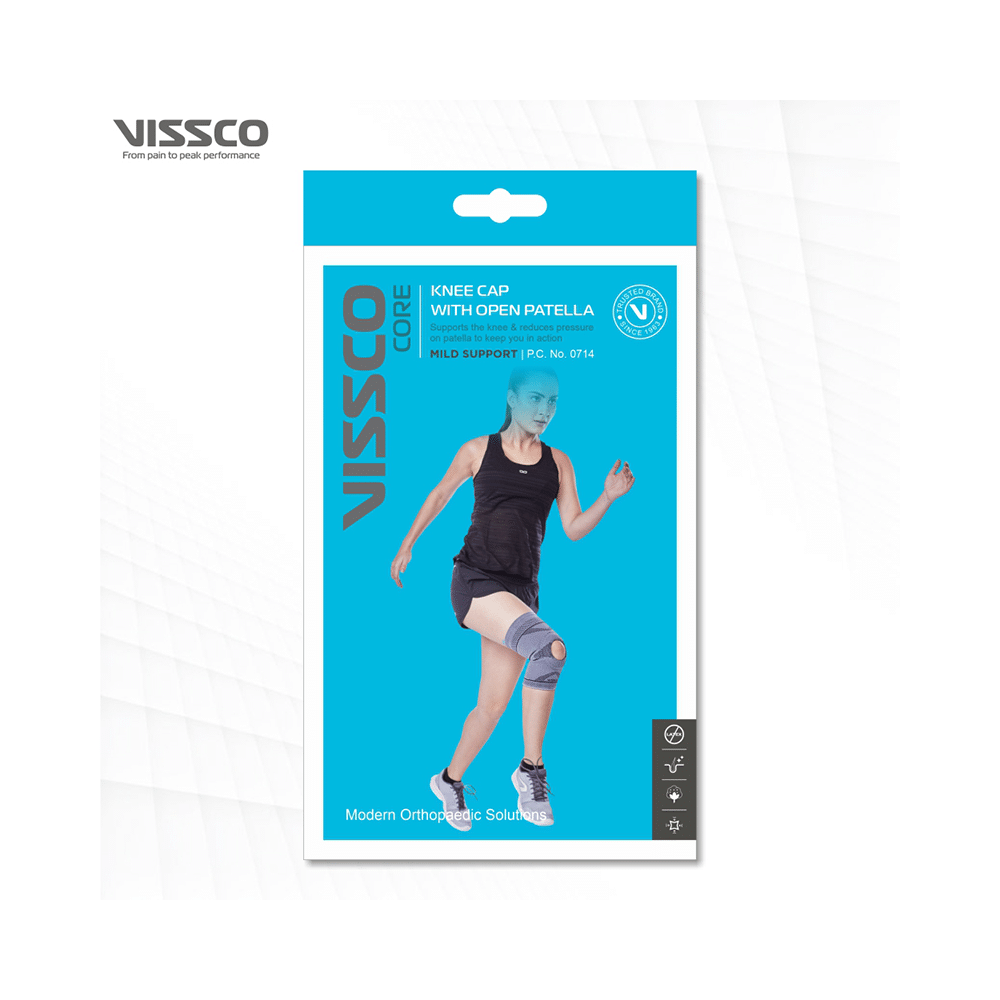 Vissco Core 0714 Knee Cap with Open Patella Medium - Image 7