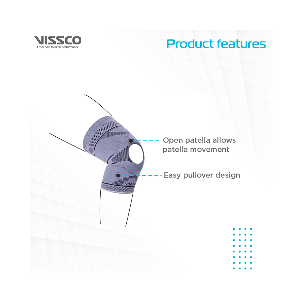 Vissco Core 0714 Knee Cap with Open Patella Medium - Image 3