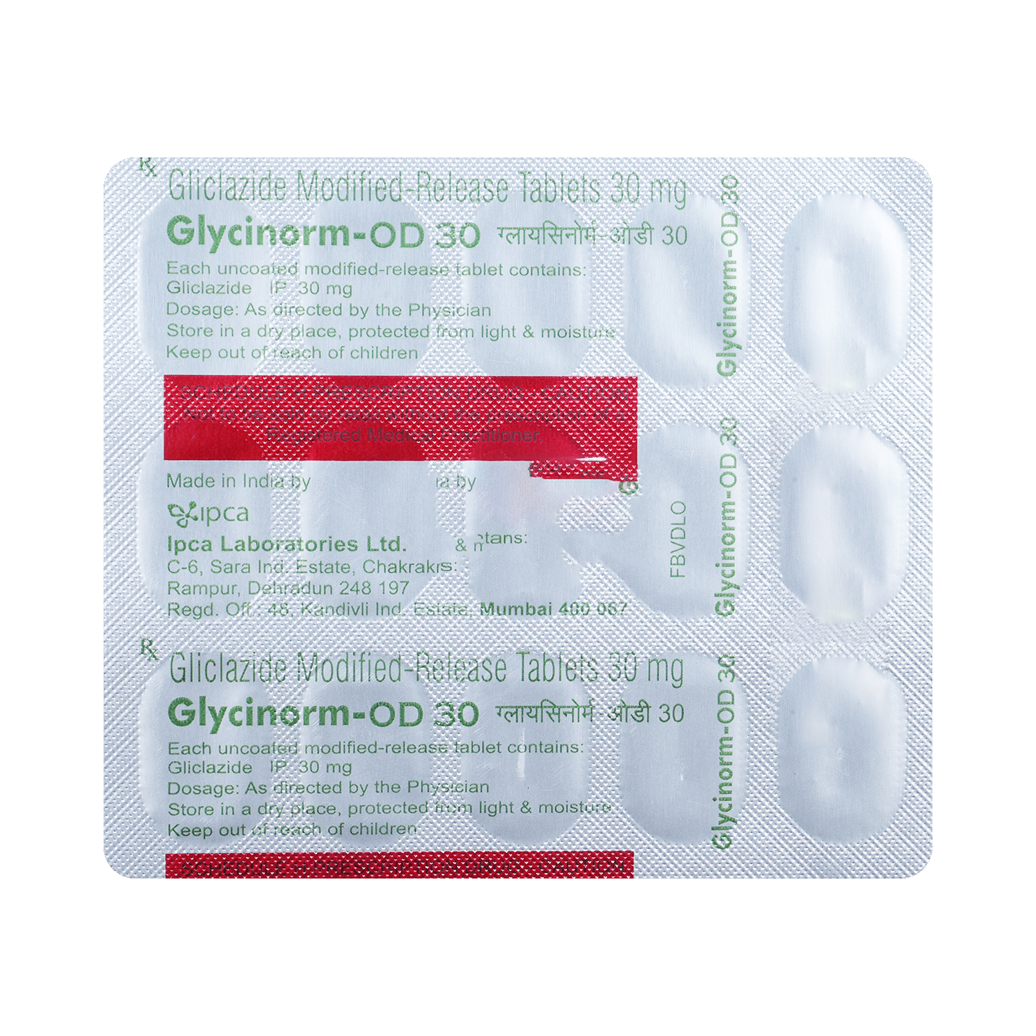 Glycinorm OD 30mg Tablet MR - Image 5