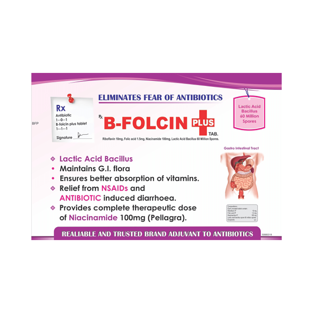B-Folcin Plus Tablet - Image 2