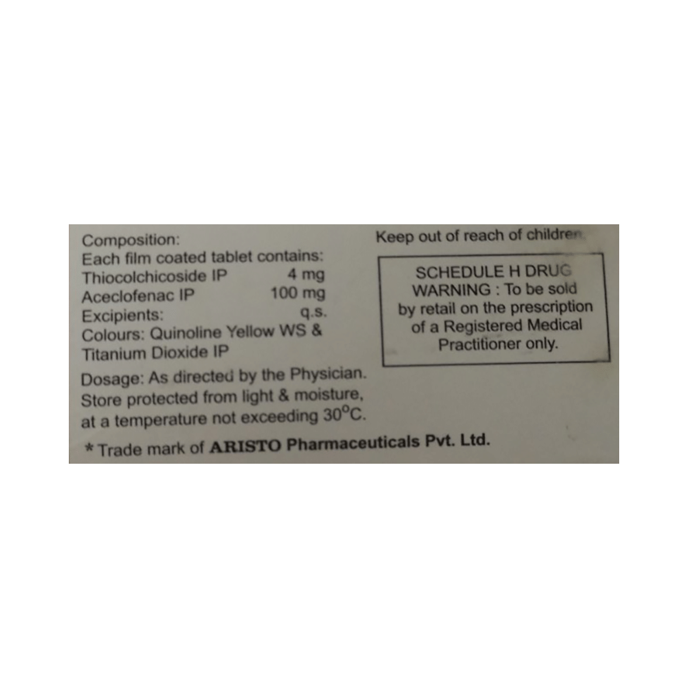 Thioceclo 4 Tablet - Image 2