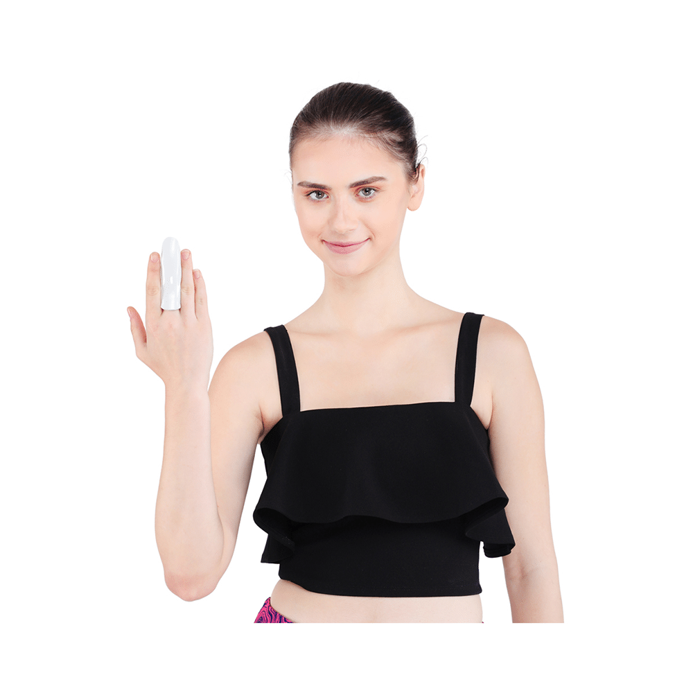 HealthAndYoga Dynamic Frog Splint White Medium - Image 8