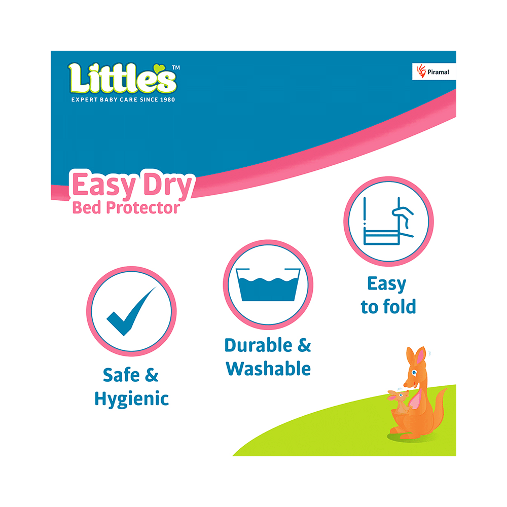 Littles Easy Dry Bed Protector 50cm x 70cm - Image 5