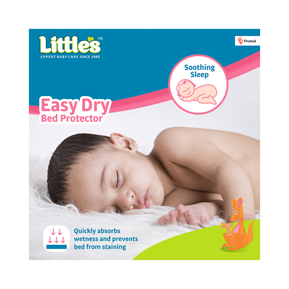 Littles Easy Dry Bed Protector 50cm x 70cm - Image 2