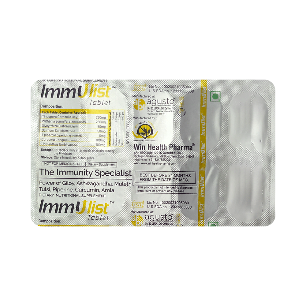 Immulist Tablet - Image 3