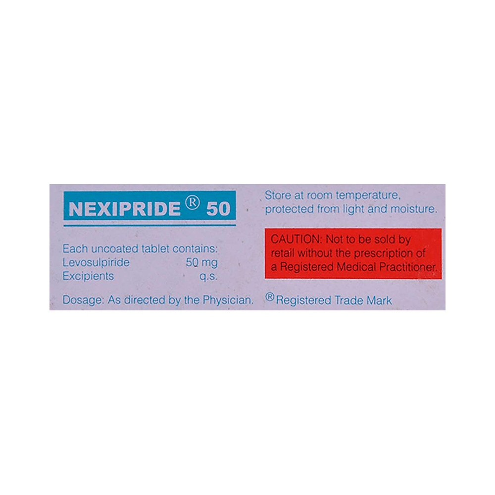 Nexipride 50 Tablet - Image 4