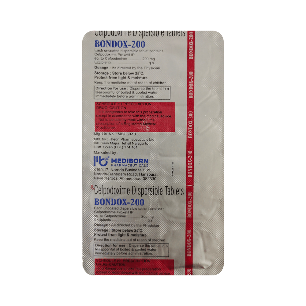 Bondox 200 Tablet DT - Image 2
