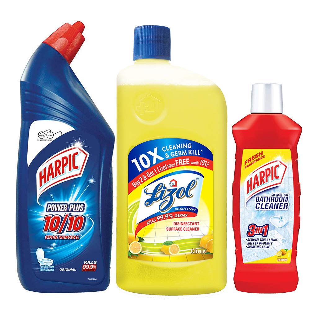 Blue harpic + Lizol (Red Harpic Free) - Image 1