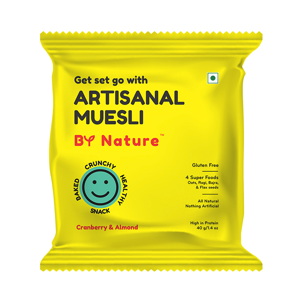 By Nature Artisanal Muesli Cranberry & Almond - Image 1