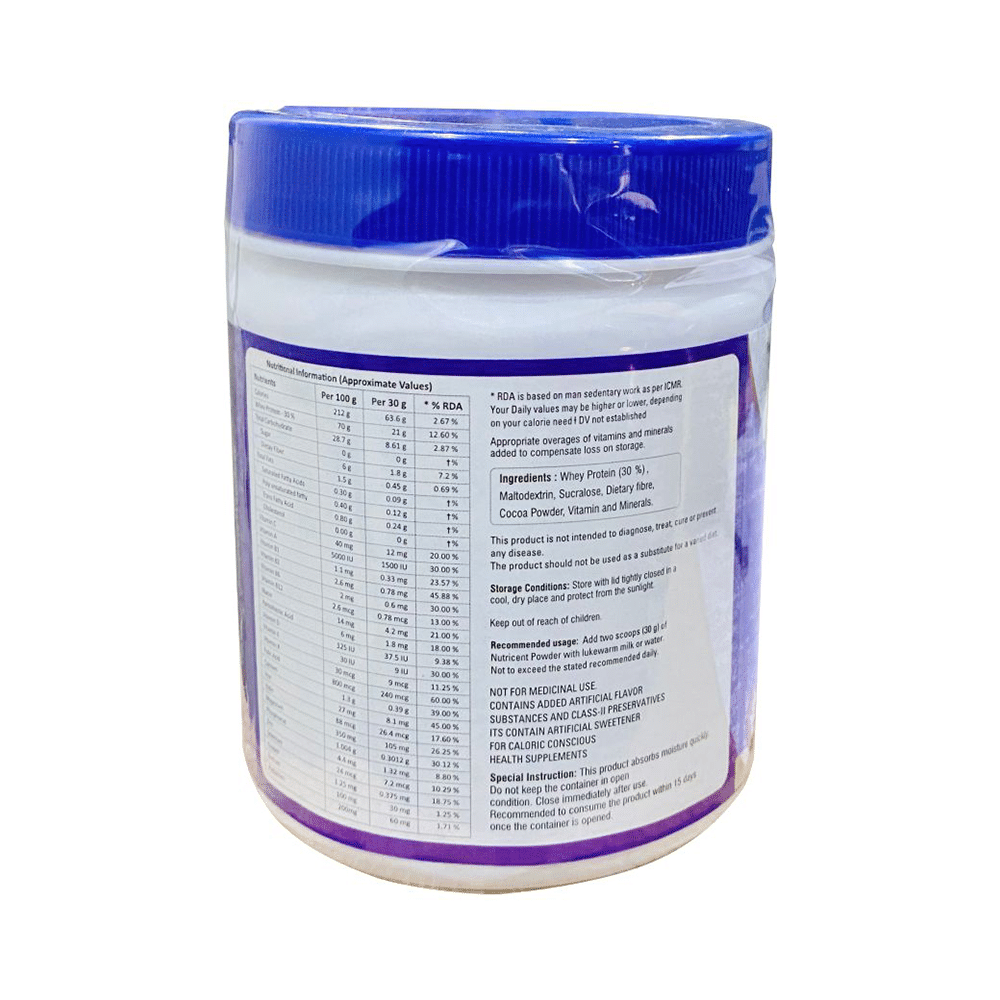 Nutricent Powder Delicious Chocolate - Image 3