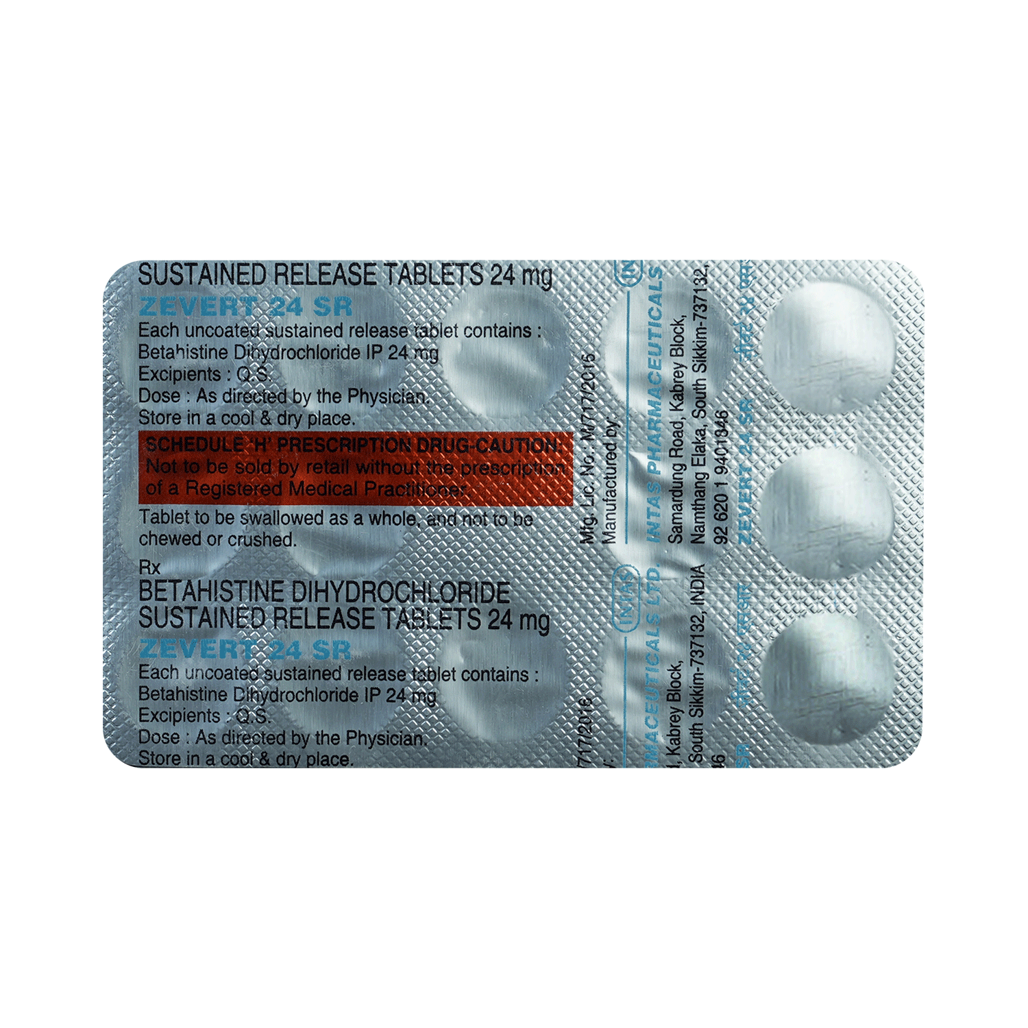 Zevert 24 SR Tablet - Image 6