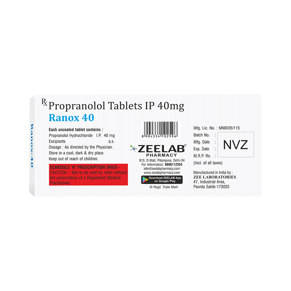 Ranox 40mg Tablet - Image 2