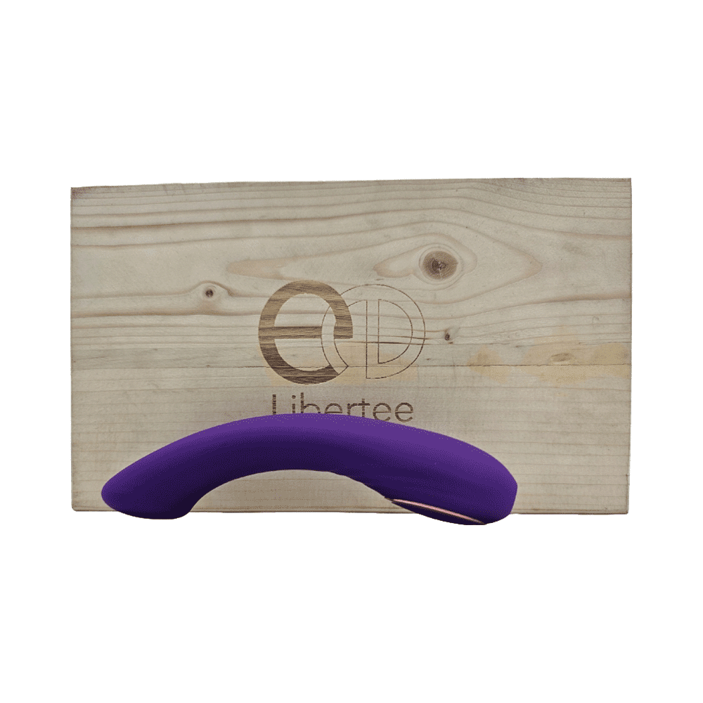 Libertee  Luna Curved Personal  Massager Violet - Image 6