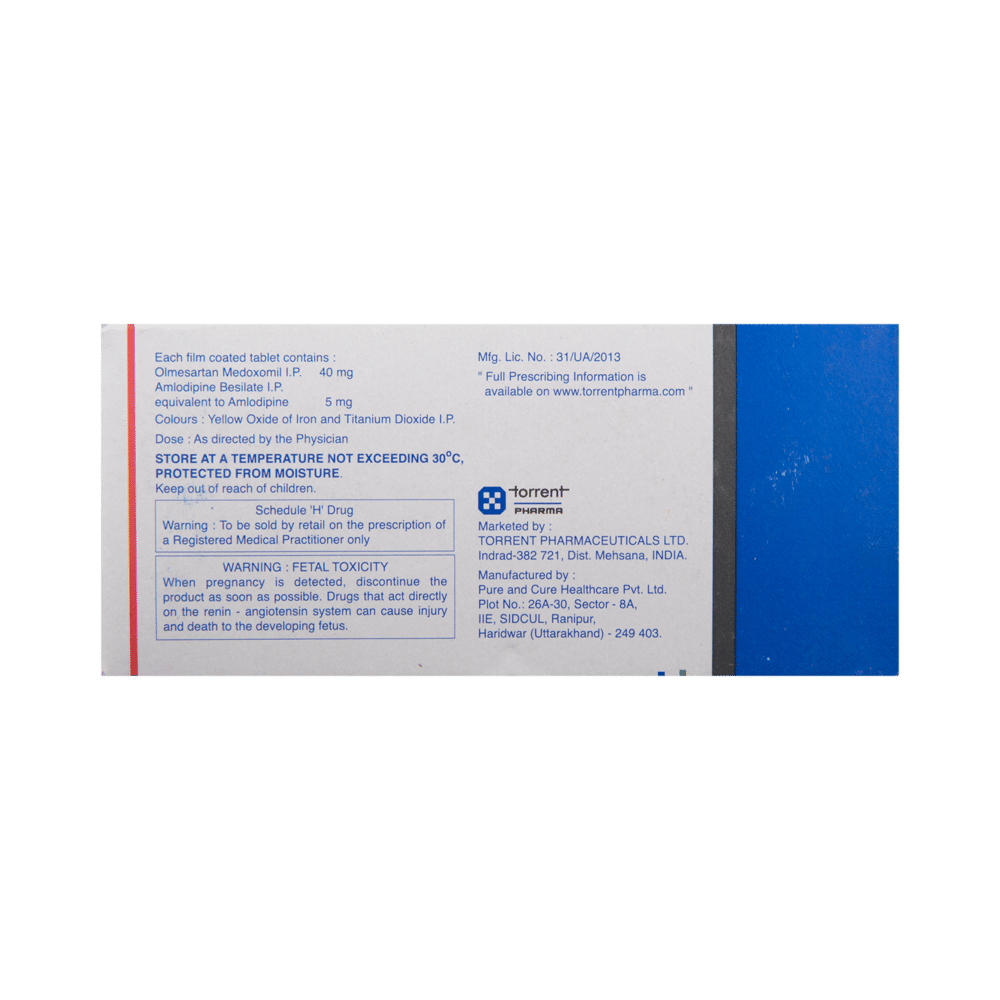 Olmetor AM 40 Tablet - Image 3