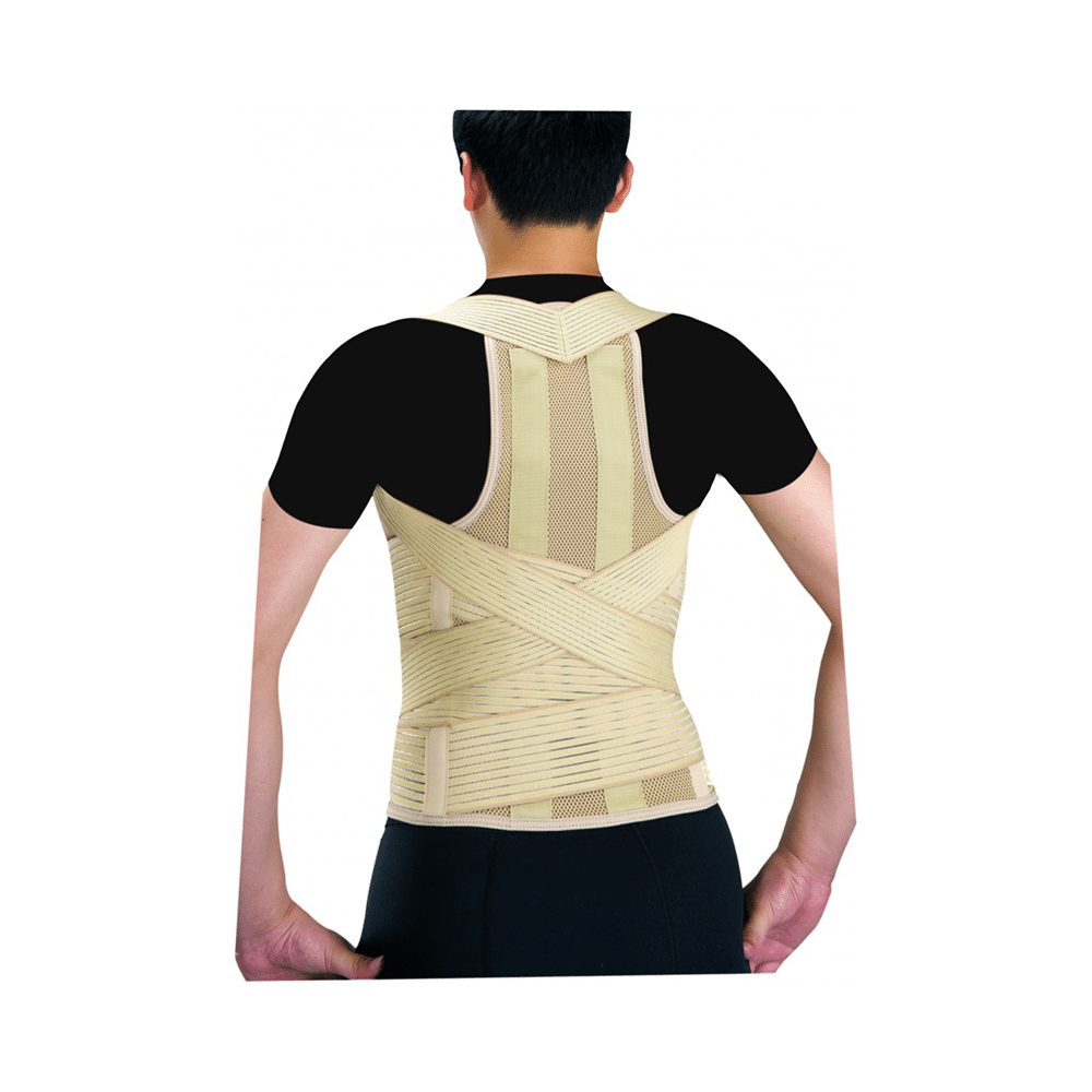 Health Point OH-124 Cervical and Lumbar Support with 2 Strays Medium