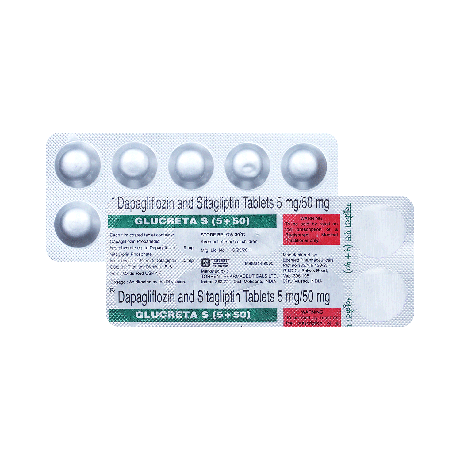 Glucreta S (5+50) Tablet