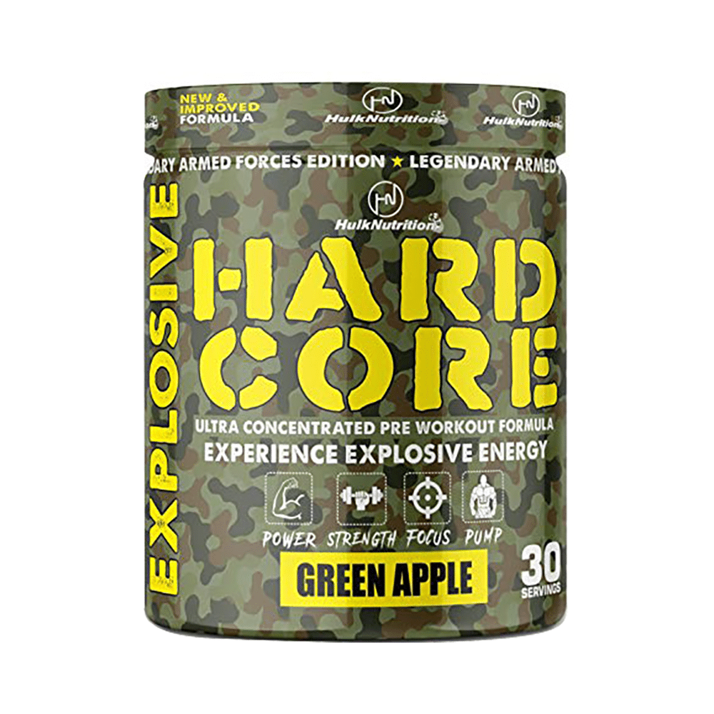 Hulk Nutrition Hard Core Powder Cranberry - Image 1