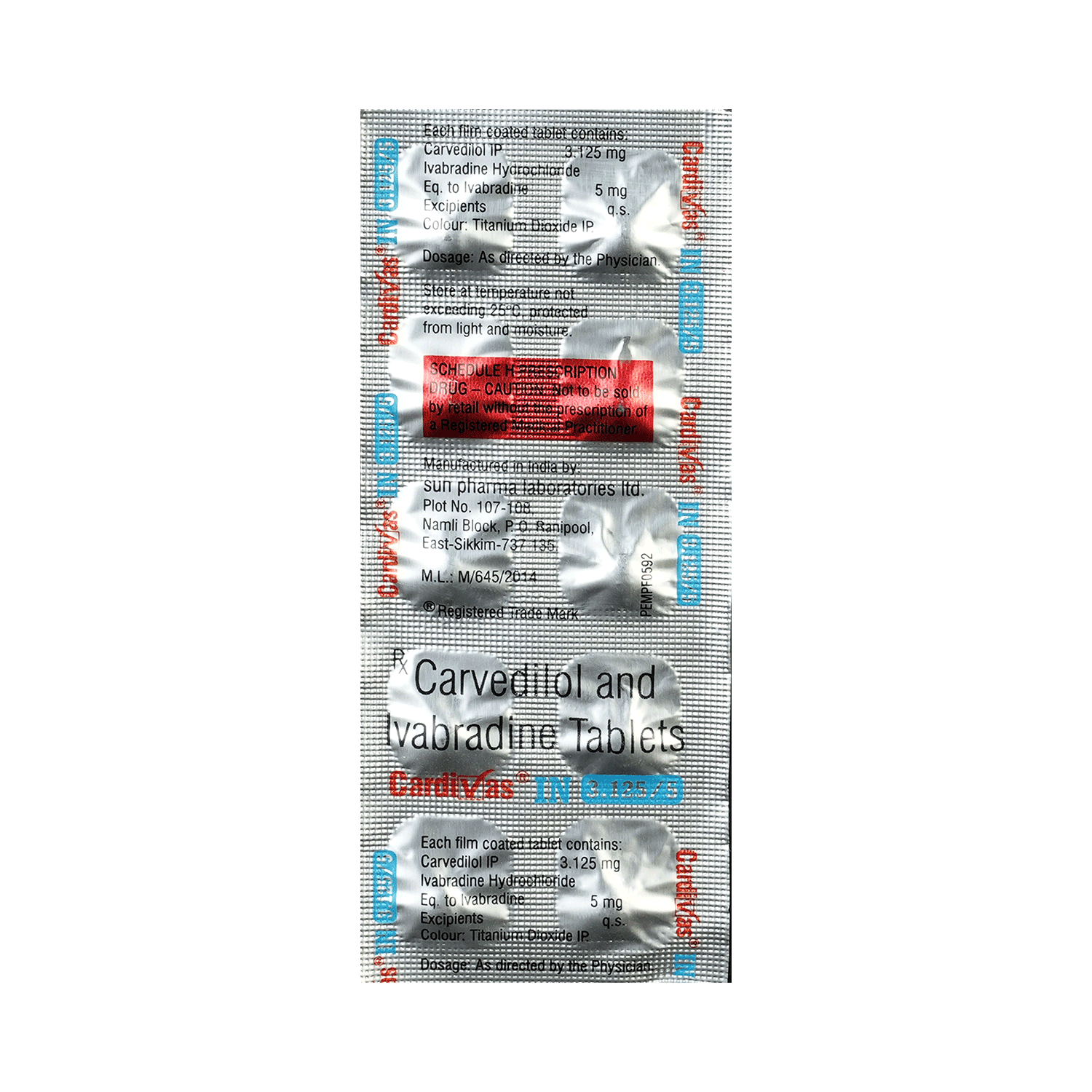 Cardivas IN 3.125/5 Tablet - Image 3