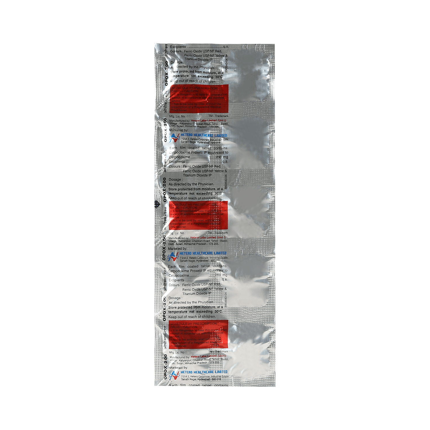 Opox 200mg Tablet - Image 3