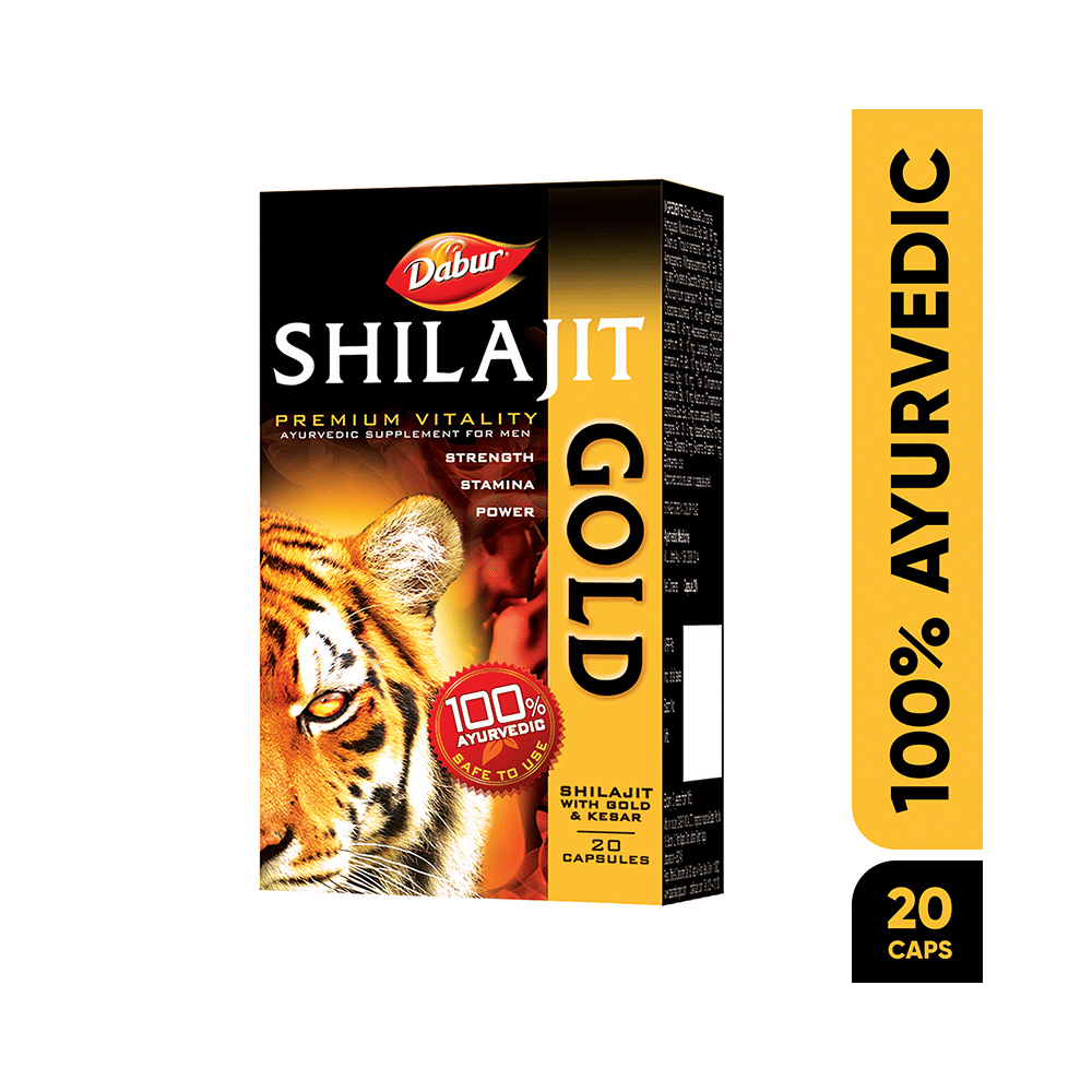 Dabur Shilajit Gold Capsule for Men | For Immunity, Strength, Stamina & Power | - Image 3