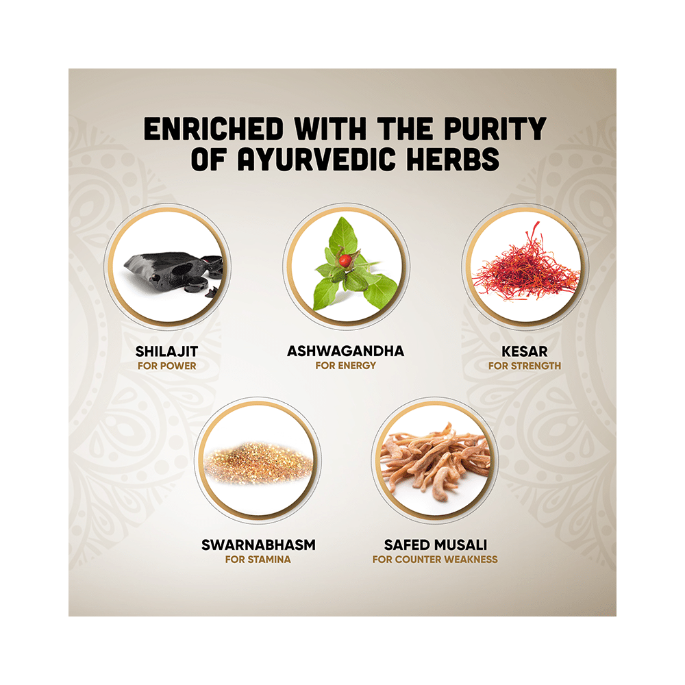 Dabur Shilajit Gold Capsule for Men | For Immunity, Strength, Stamina & Power | - Image 6