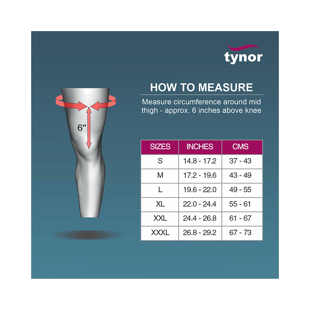 Tynor J 01 Neoprene Hinged Knee Support Medium - Image 4
