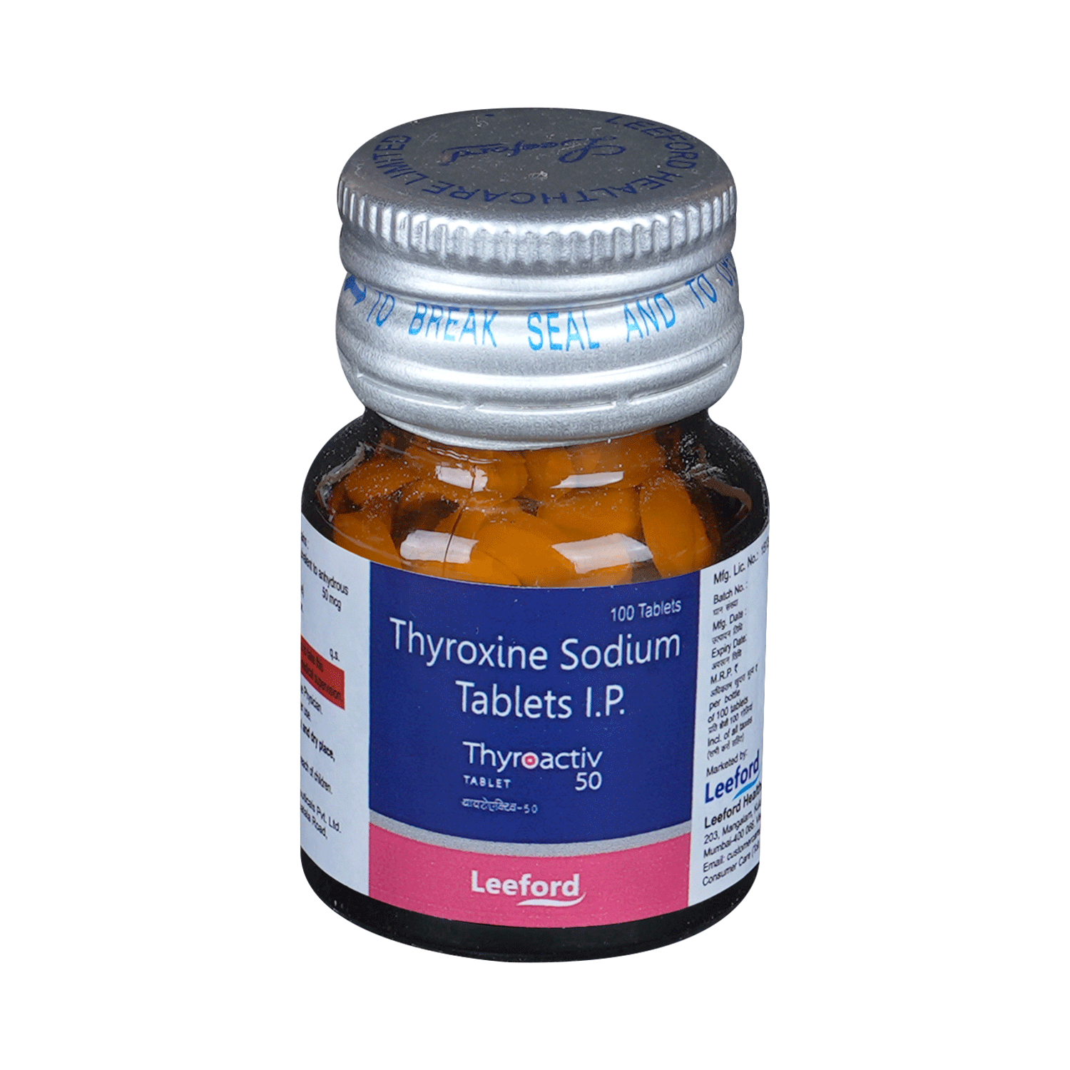Thyroactiv 50 Tablet - Image 4