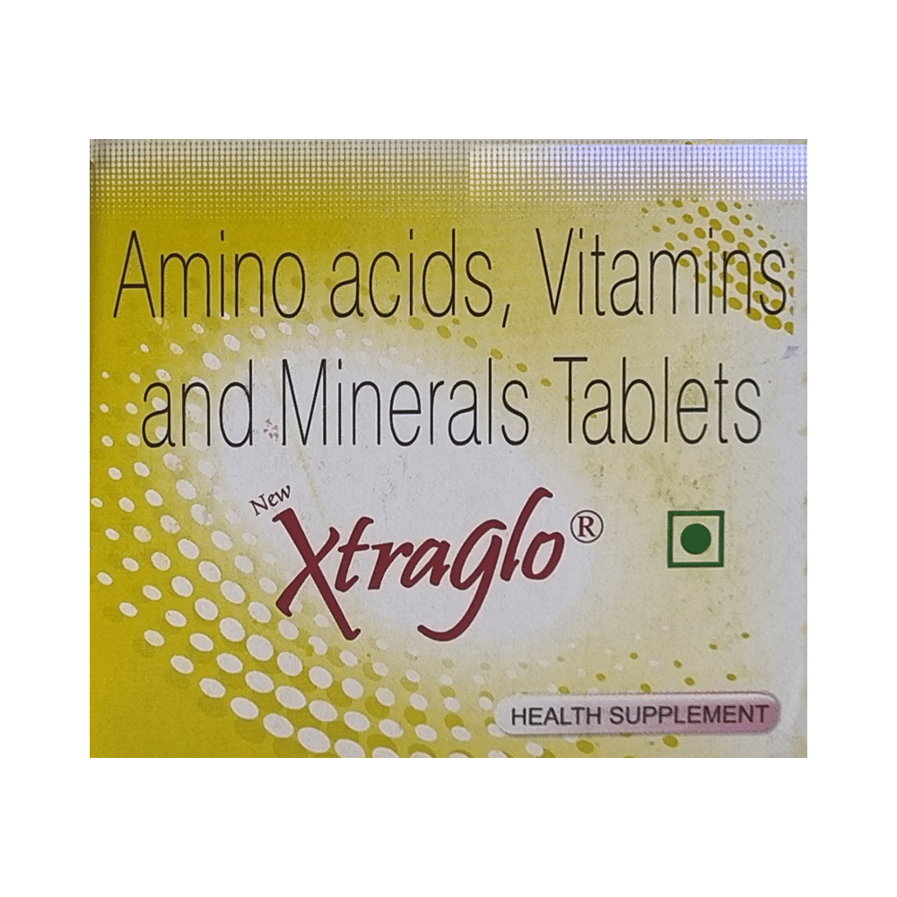 New Xtraglo Tablet with Amino Acids, Vitamins & Minerals