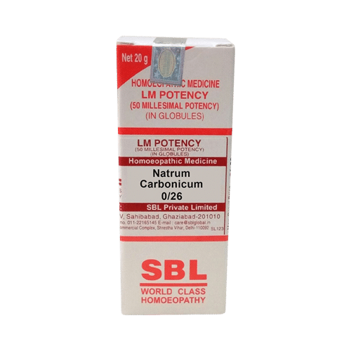 SBL Natrum Carbonicum 0/26 LM