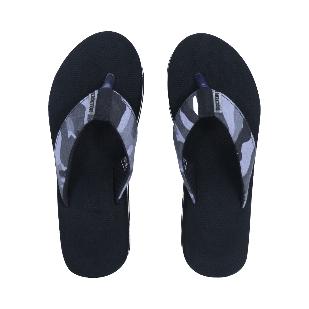 Doctor Extra Soft D 56 House Slipper for Women's Camo Black 7 - Image 1