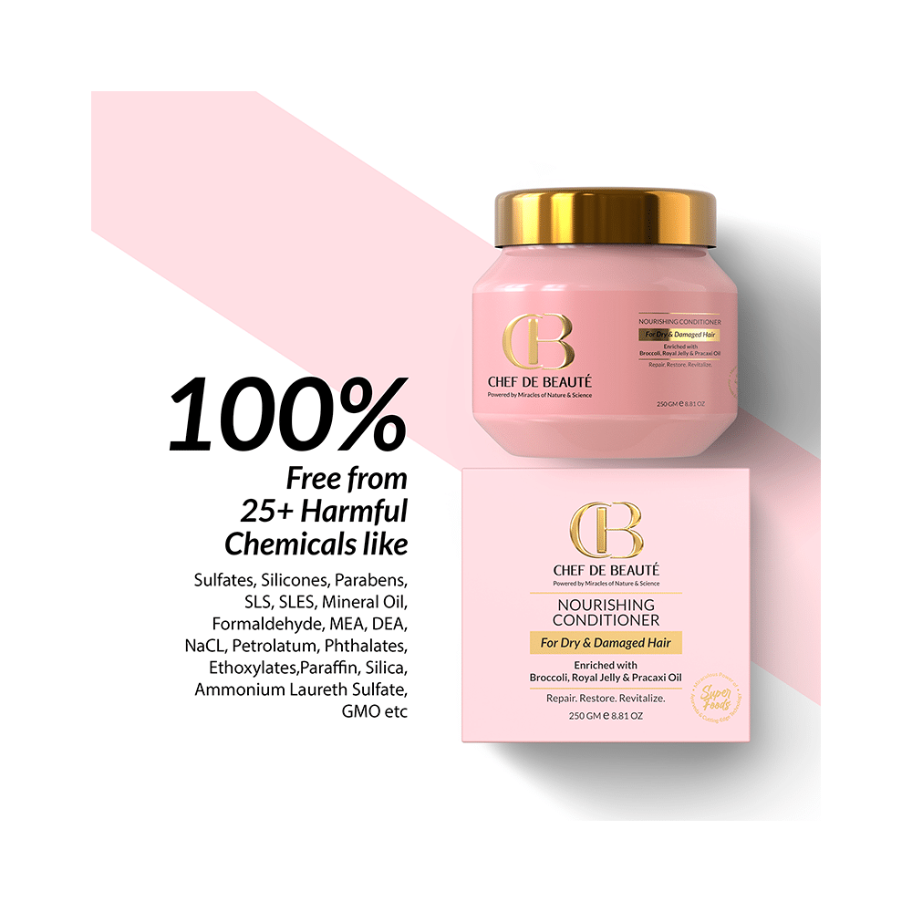 Chef De Beaute Nourishing Conditioner for Dry & Damaged Hair - Image 4