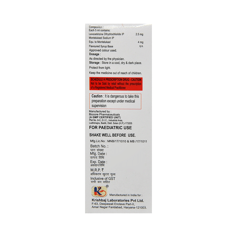 Krisflu M Syrup - Image 2