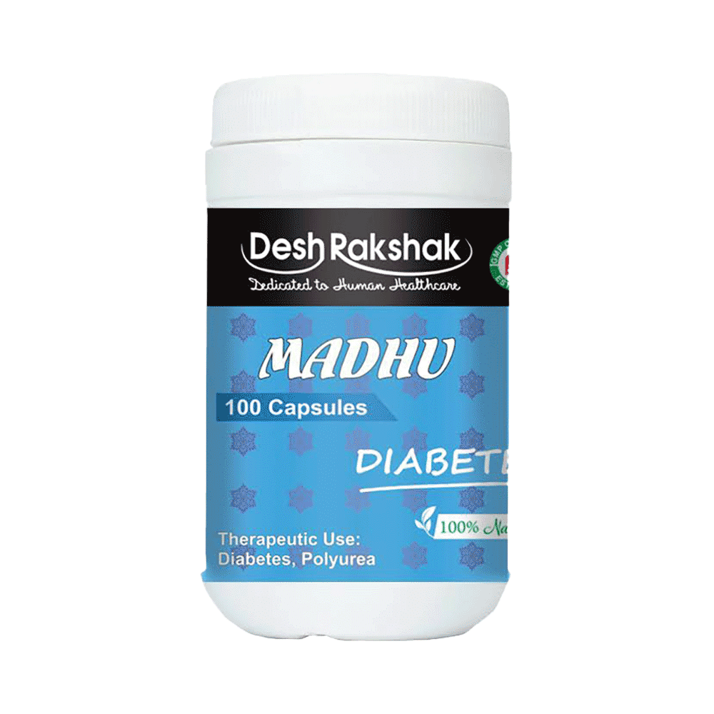 Desh Rakshak Madhu Capsule For Diabetes