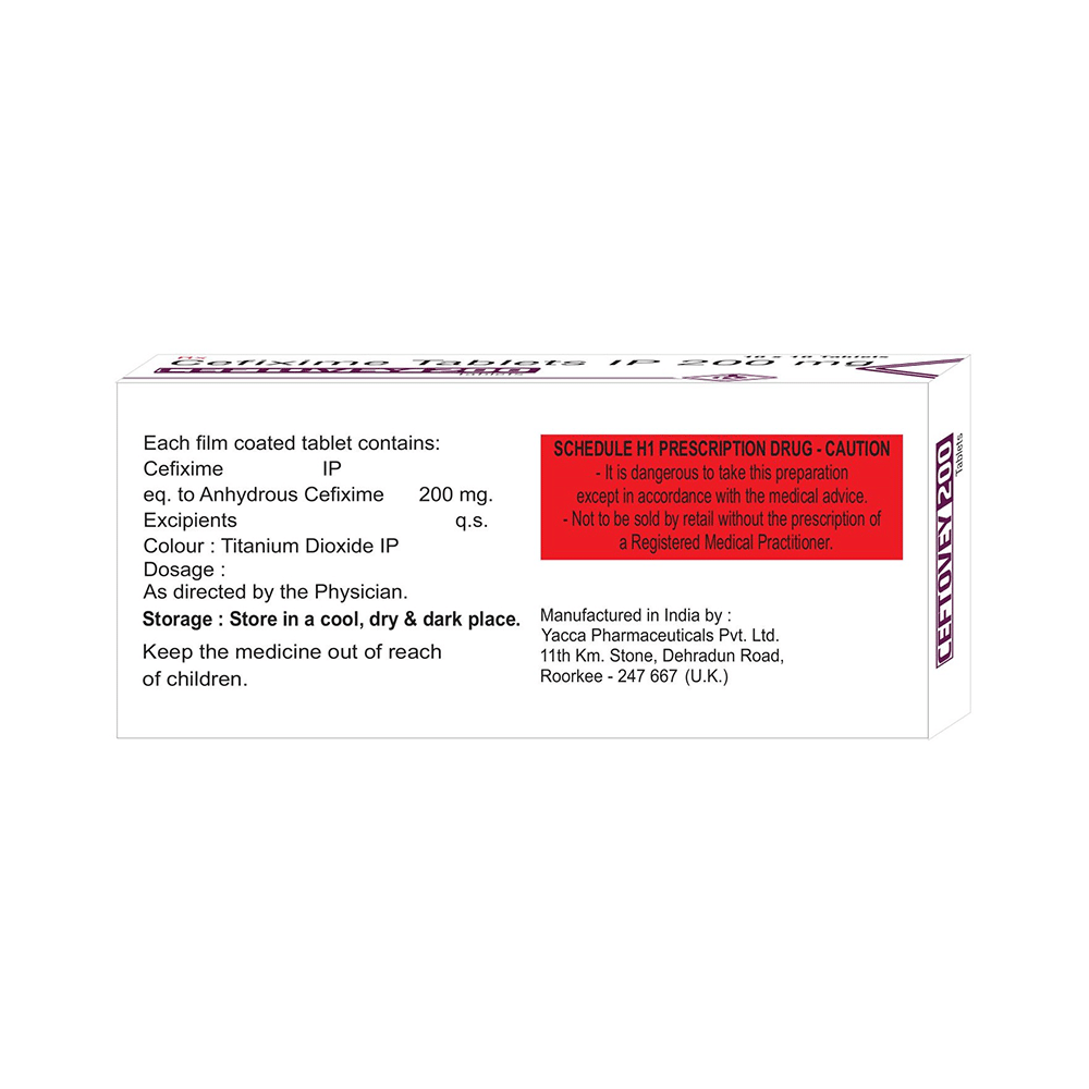 Ceftovey 200 Tablet - Image 2