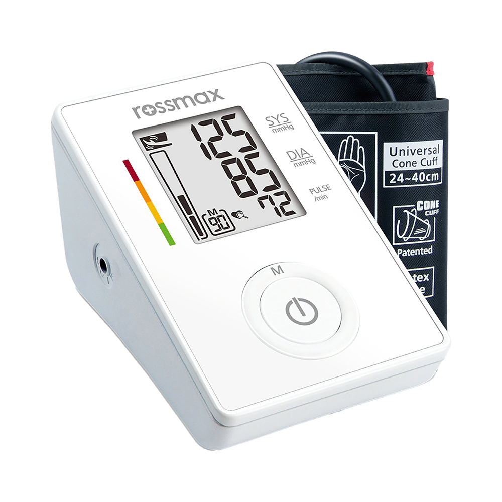 Rossmax CH155f Digital Upper Arm Blood Pressure Monitor White - Image 1
