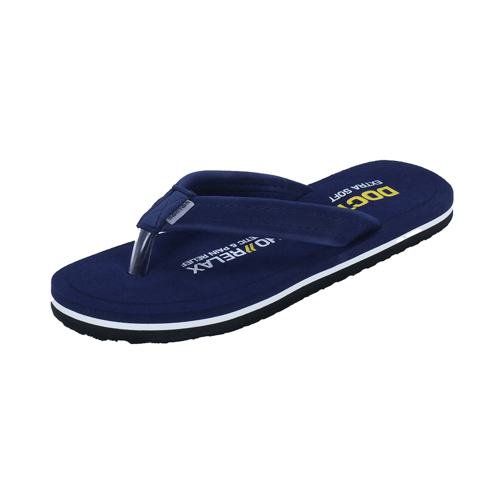 Doctor Extra Soft House Slipper for Women's Navy 3 - Image 2