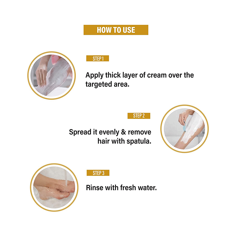 Aryanveda Gold Hair Removal Cream (40gm Each) - Image 3