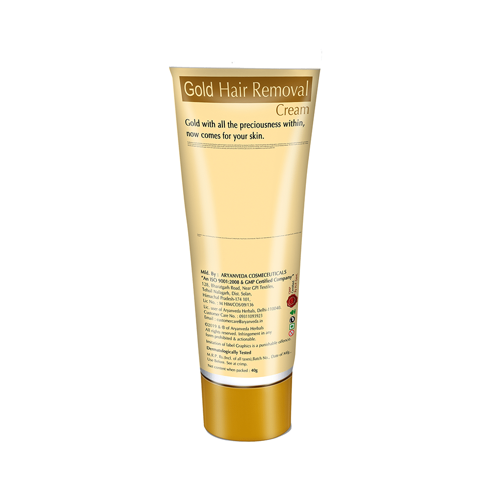 Aryanveda Gold Hair Removal Cream (40gm Each) - Image 2