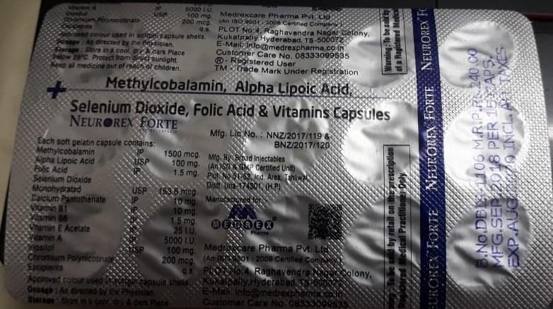 Neurorex Forte Capsule - Image 1