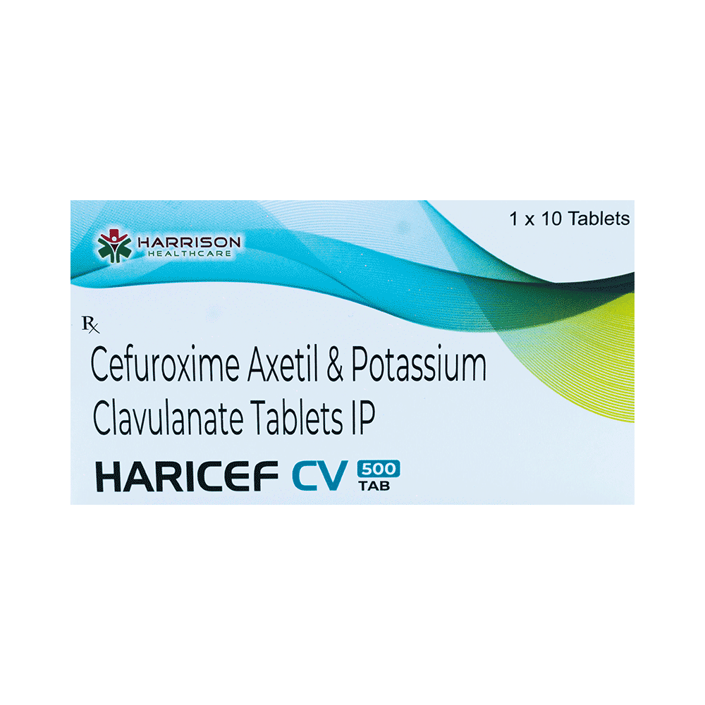 Haricef CV 500mg/125mg Tablet