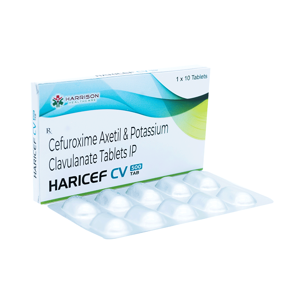 Haricef CV 500mg/125mg Tablet - Image 3