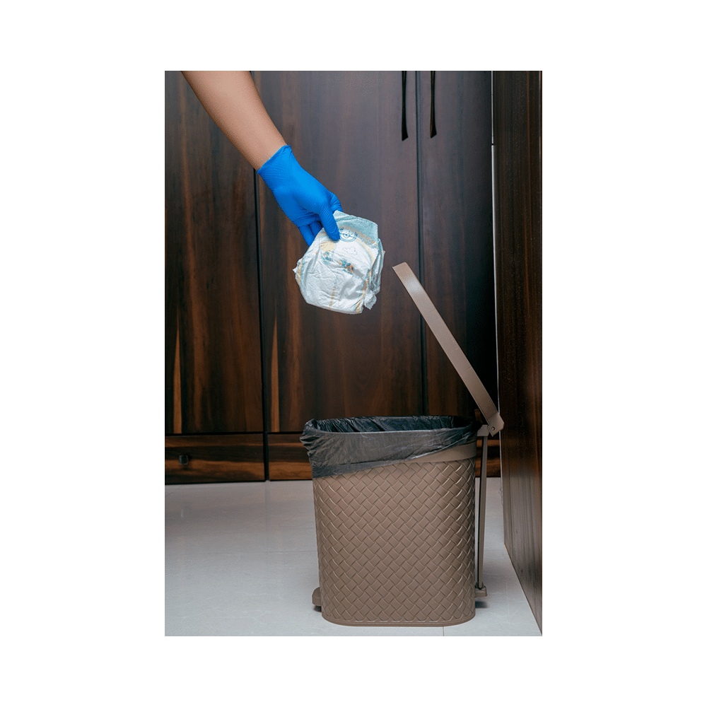 Ansell Micro-Touch Royal Blue Nitrile Glove Medium - Image 11