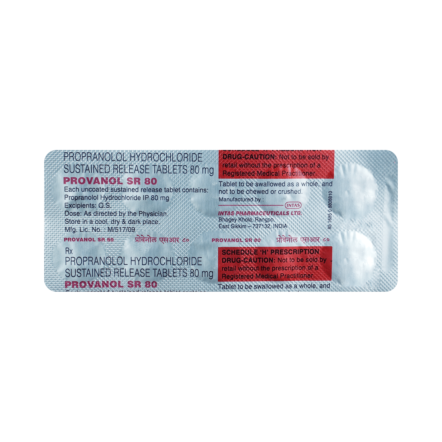 Provanol SR 80 Tablet - Image 6