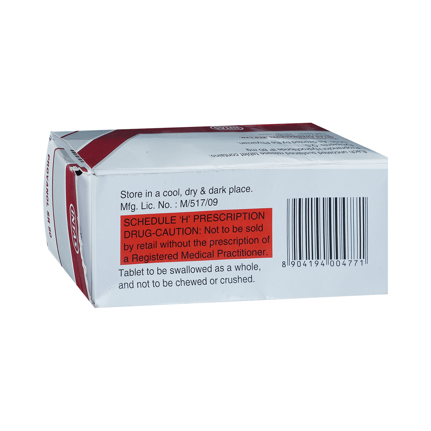 Provanol SR 80 Tablet - Image 3