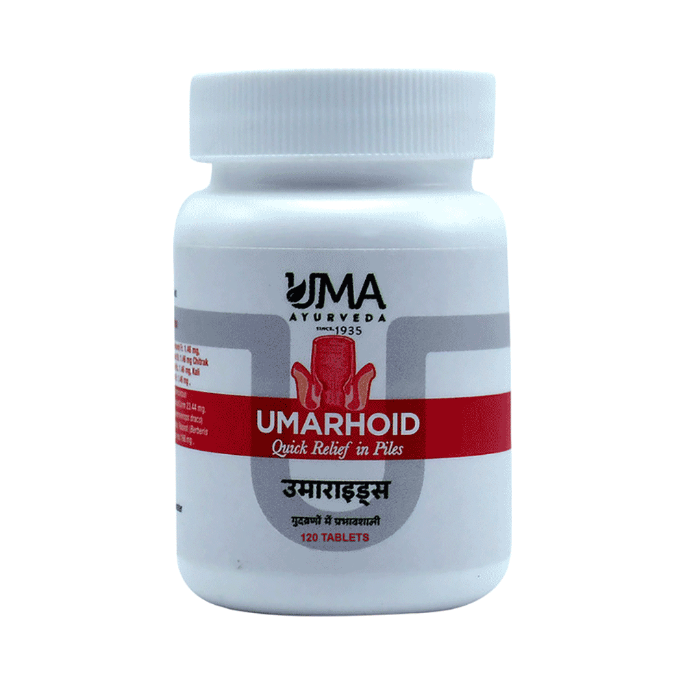 Uma Ayurveda Umarhoid Tablet for Quick Relief in Piles Tablet - Image 1