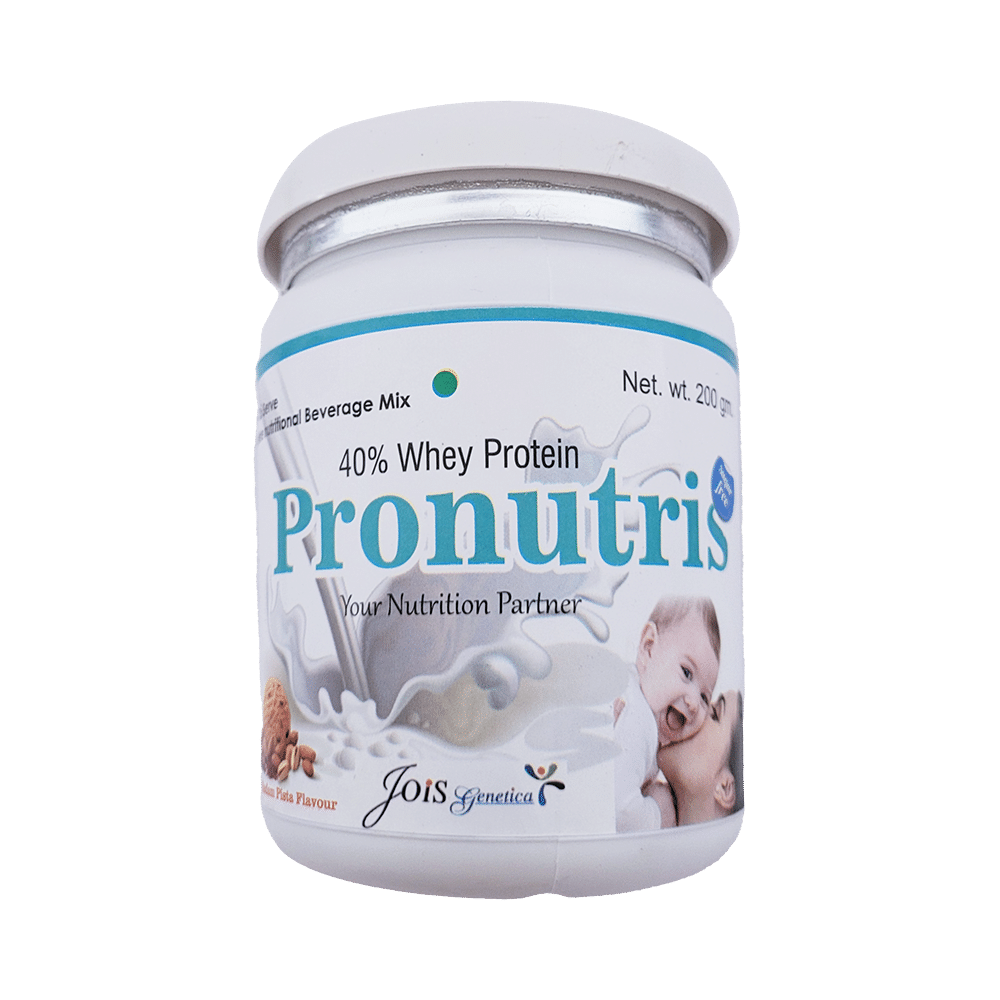 Pronutris 40% Whey Protein Powder Kesar Badam Pista - Image 1
