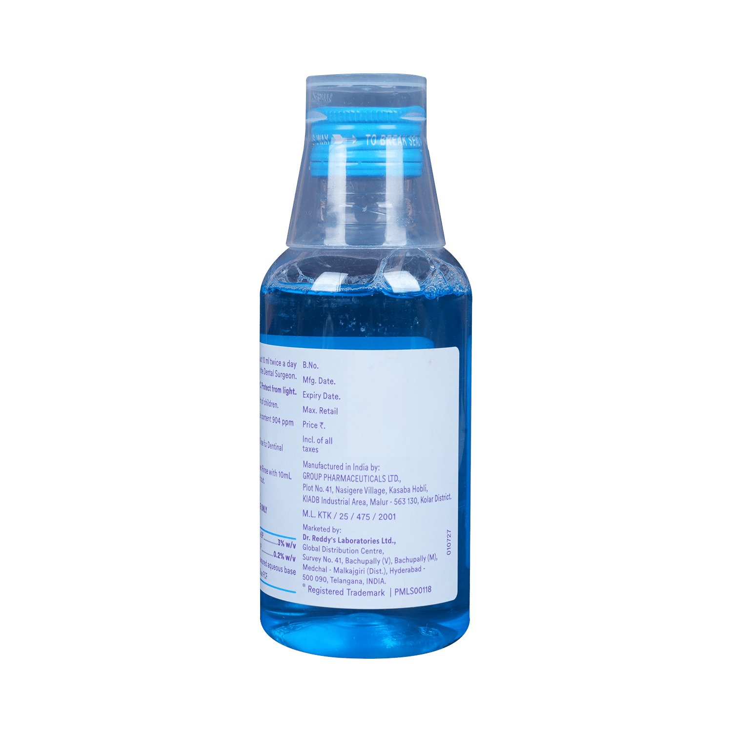 Senquel-AD Desensitising Mouthwash with Potassium Nitrate & Sodium Fluoride - Image 3
